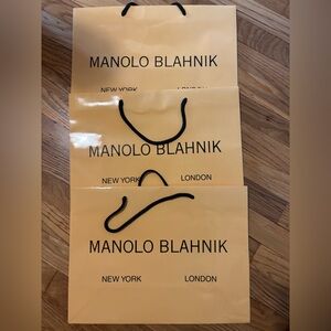 Manolo Blahnik Shopping Bags
